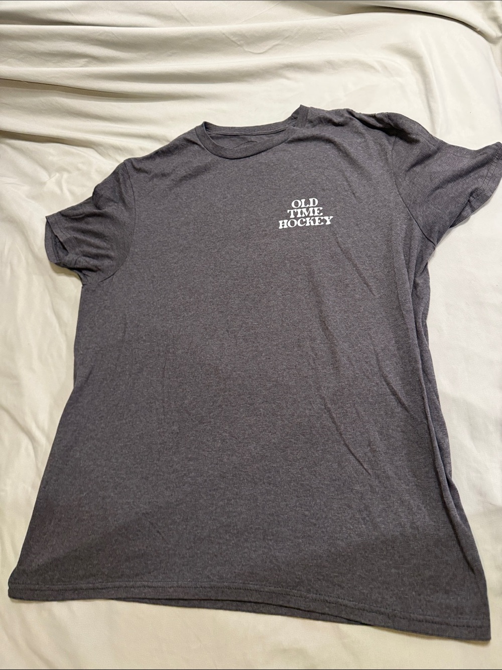 Men's Short-Sleeve Charcoal Logo Tee